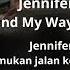 Jennifer Foster Find My Way Back To Life The White Olive Tree Lirik Sub Indo