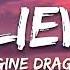 1 HOUR Believer Lyrics Imagine Dragons