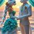 Elegant White Cats Beach Wedding Dreamy Sunset Romance Cute Kitten Trending Shorts