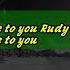 Dandy Livingstone Rudy A Message To You LYRICS
