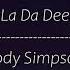 LA DA DEE Cody Simpson Letra Español Ingles