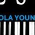MESSY Lola Young KARAOKE Slowed Acoustic Piano Instrumental COVER LYRICS