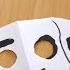 Dalmatiner Maske Basteln How To Make A Dog Mask как сделать маску собаки из бумаги