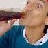 Thirsty Drinking Black Soda