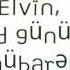 Elvin Ad Gunun Mubarek