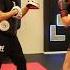 Fast Boxing Pad Work Drill To Set Up The Power Body Shot Shorts