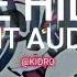 The Hills The Weeknd EDIT AUDIO