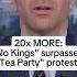20X MORE No Kings Surpasses Tea Party Protests