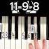 Megalovania Piano Tutorial Shorts