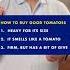 How To Buy The Best Tomatoes