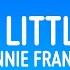Connie Francis Pretty Little Baby Lyrics