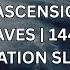 LIVE Spiritual Ascension Chakra Ocean Waves 1444Hz Light Body Activation Deep Sleep Therapy