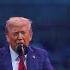 Trump Addresses Massive Military Parade In Washington