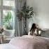 Playing With Neutrals And A Touch Of Green For A Calming Bedroom Oasis Chill Home Design