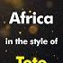 Toto Africa Karaoke Version From Zoom Karaoke