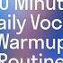 WARMUP 1 5 4 3 2 1 Pattern Nya Sound