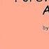 Forever And For Always By Shania Twain Lyrics