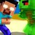 When JJ And Mikey Dodges Herobrine Punch Shorts MAIZEN Minecraft Animation