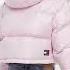 TOMMY HILFIGER Shiny Cropped Alaska Puffer Jacket Light Pink Women Asos