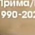 История часов Прима ТВ СТС Прима Прима 1990 2020 10 выпуск