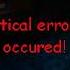 Baldi S Basics Classic Remastered Critical Error Screen Prior To NULL