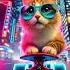 From Alley Cat To Cyber Cat Watch Me Roll Into The Future