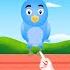Two Little Dickie Birds Sitting On A Wall Nursery Rhyme