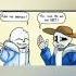 прикол мем андертейл озвучка санс Papyrus анимация Animation Undertale Vs