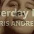 Yesterday Man CHRIS ANDREWS With Lyrics