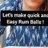 You Have To Try Making These Easy Rum Balls Shorts Rumballs Chocolate Truffle Nobake