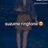 Suzume Theme Song Ringtone