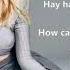 Hadise Hay Hay Lyrics Turkish English