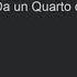 Solo Da Un Quarto D Ora