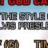 Elvis Presley It Is No Secret What God Can Do Karaoke