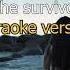 Eye Of The Tiger The Survivor Karaoke Version
