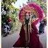 The Carnival Costume Is Very Nice Elegant Bright Red Viralvideo Viralshorts