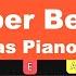 Christmas Piano Tutorial Stern Über Bethlehem 피아노중급 MEDIUM