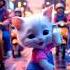 Dinka Chika Dinka Chika Cute Cat Dances And Flies Into The Sky Cat Catvideos Catdance Cats
