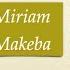MIRIAM MAKEBA Activist And Singer Story Train Read Aloud With Sound Effects