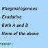 Which Retinal Detachment Occurs Without A Tear Exudative Retinal Detachment Explained