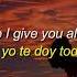 John Legend All Of Me Lyrics Sub Español
