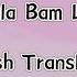 TitoM Yuppe Tshwala Bam Lyrics English Version Ft S N E EeQue Lyrics English Translation