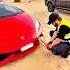Lamborghini Stuck In Dubai Desert Sand Lamborghini Delivery Lamborghini Urus In Desert Offroading