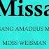 Missa In C Major K 167 Benedictus