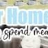 SUMMER HOMEMAKING Get It All Done Clean With Me Meal Plan Cook Bake Cleaning Motivation