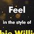 Robbie Williams Feel Karaoke Version From Zoom Karaoke