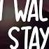 Alan Walker Stay Lyrics