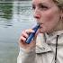 Girl Does Mad Vape Tricks