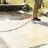 Pressure Washing A Filthy Patio