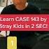 IMPOSSIBLE Learn CASE 143 By Stray Kids In 2 SEC On Piano Shorts